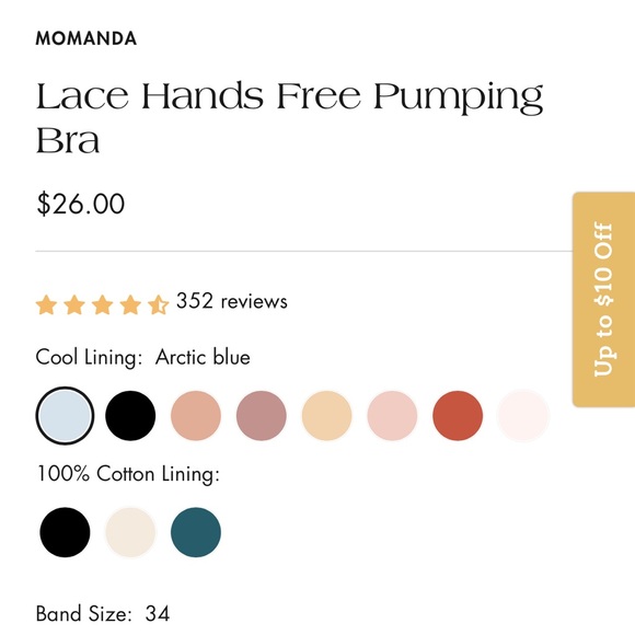 34B Momanda nursing/pumping bra. - Picture 10 of 10